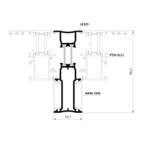 TP00·8103 (Solución perfil PT54)